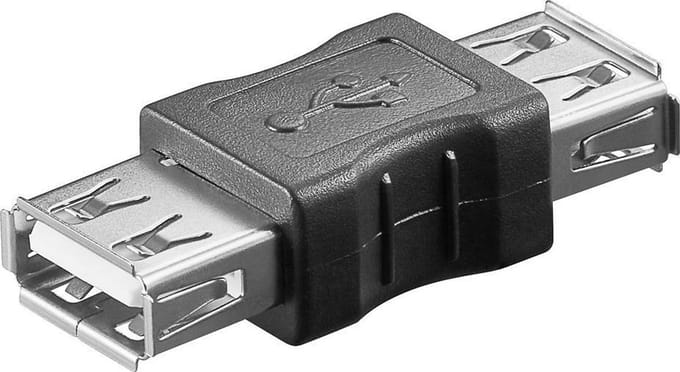 Pro USB adapter USB A (F) - USB A (F)