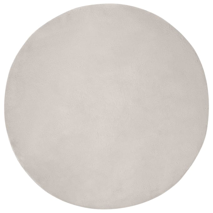 vidaXL - Antislip - vloerkleed - van - imitatie - konijnenbont - OLITE - Beige