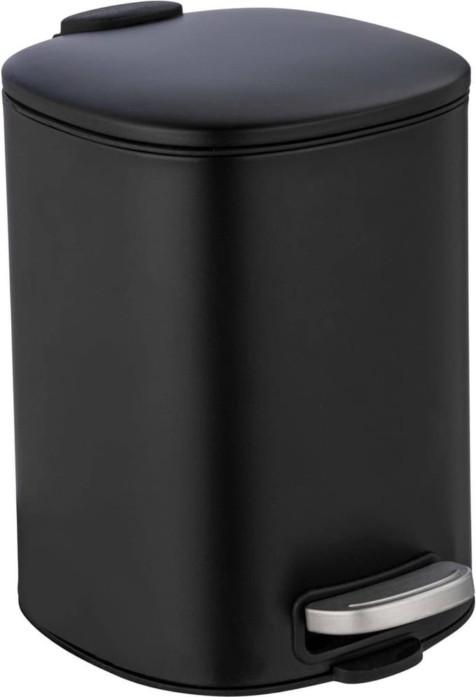 Prullenbak ALASSIO, met pedaal en Easy-Close functie, 5 L, WENKO