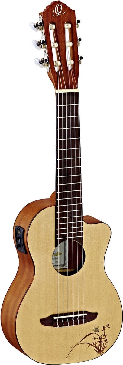 Ortega RGL5CE Guitalele Natural  - Snaarinstrument
