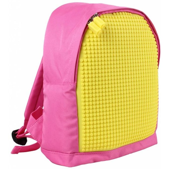 Pixelbags - Kinderrugzak - Roze en Geel