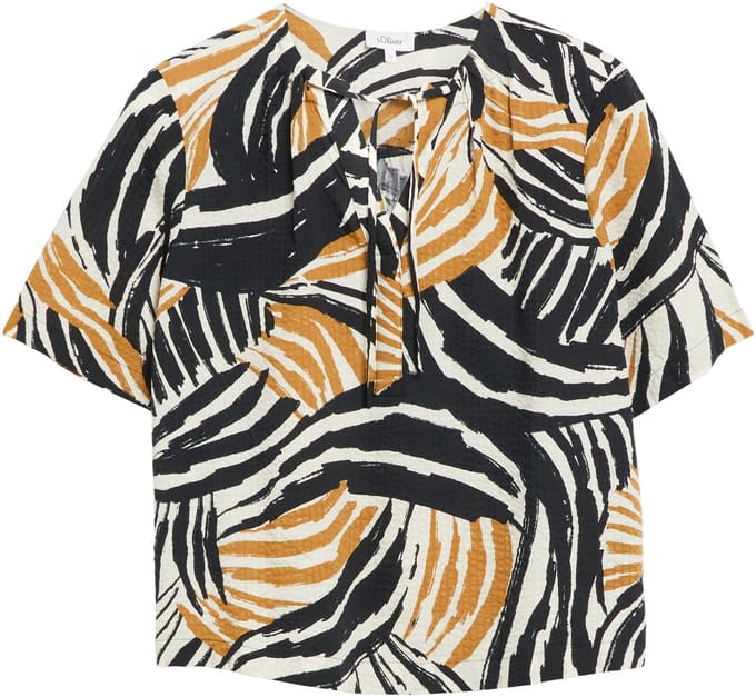 s.Oliver  Blouses Brown Taglia: 46 | Maglie a manica lunga Outlet | Donna | Marrone