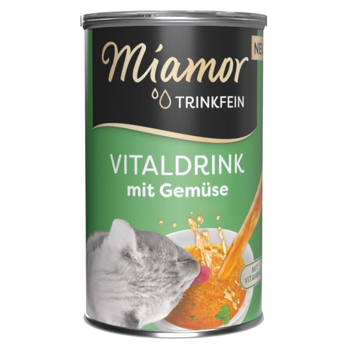 Voordeelpakket Miamor Trinkfein Vitaliteitsdrank 24 x 135 ml - Groenten
