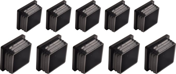 Insteekdop vierkant 40x40 mm - 10 stuks