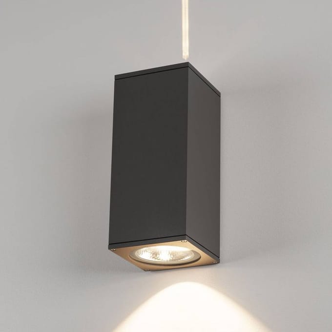 SLV Big Theo LED buitenwandlamp, antraciet