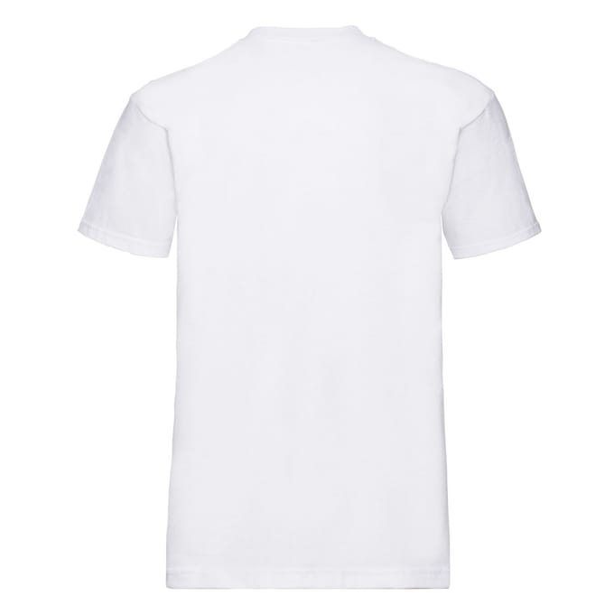 Fruit of the Loom Heren Super Premium Effen T-Shirt (Wit)
