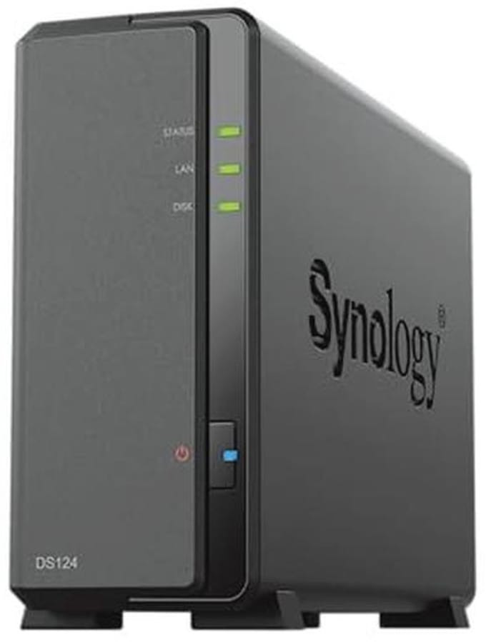 NAS-behuizing 1 bay met Quad-Core CPU en USB 3.2