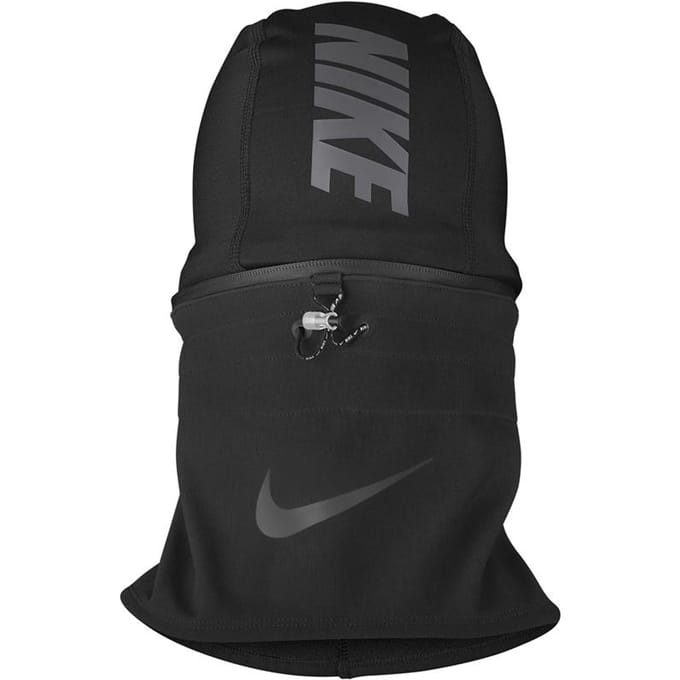 Nike Heren Capuchon met Convertibele Hoed (Zwart/Grijs)