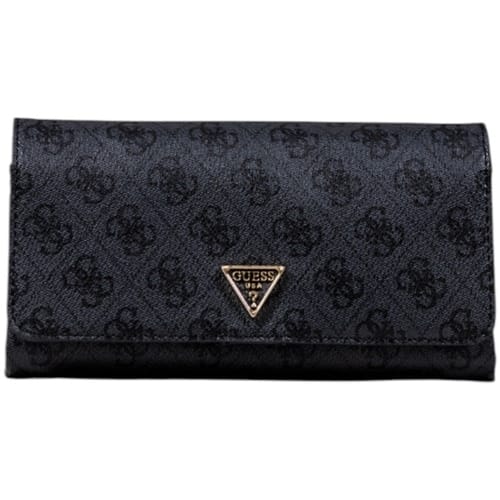 GUESS Schoudertas Noelle II Xbody Flap Organizer Coal Logo Donkergrijs