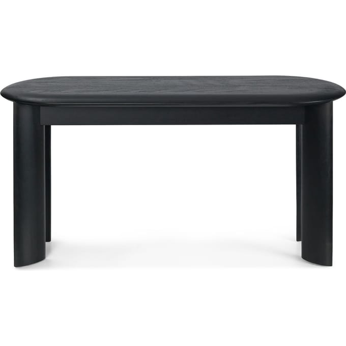 Ferm Living Bevel Bank - beuken, zwart geolied