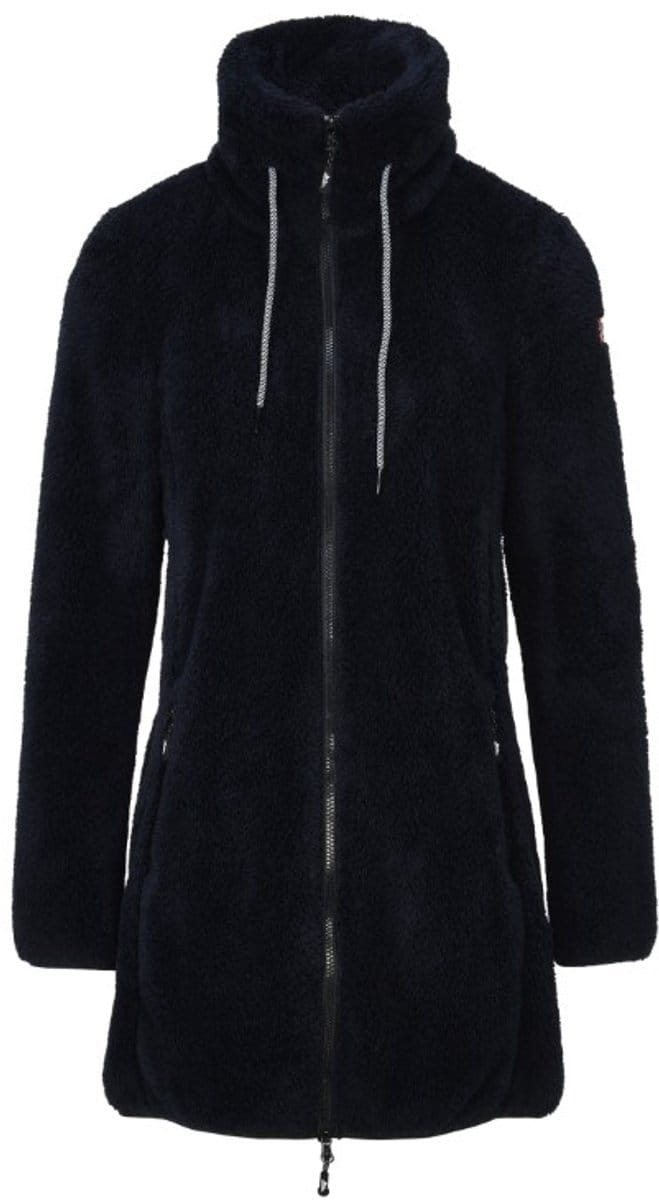 Nordberg dames vest - Evelien - navy - lang - maat 3XL