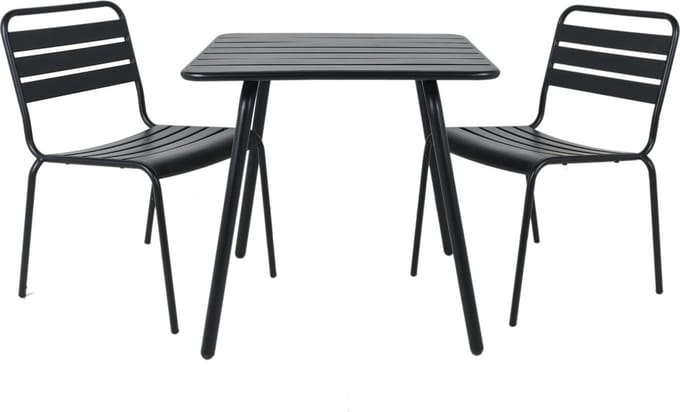 MaximaVida metalen tuinset Max zwart 80 cm