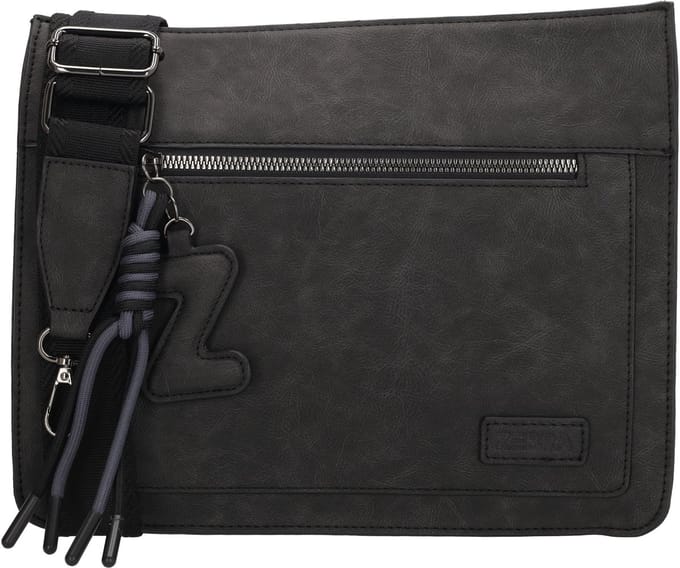 Zebra Trends Rosalyn Schoudertas - Crossbody - Dames - Bag Charm - Zwart