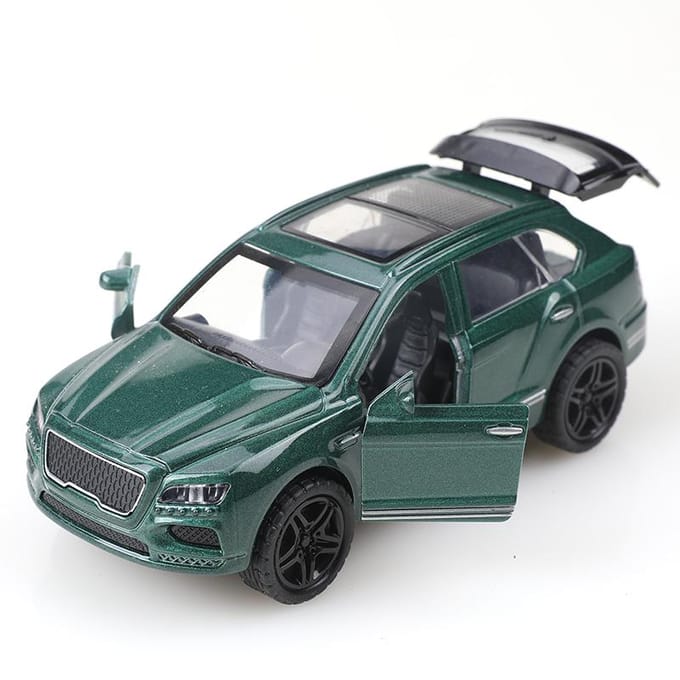 Off-Road Voertuig Super Luxe Auto Modelauto Legering Modelauto Speelgoedauto Cadeau Vakantiecadeau gray