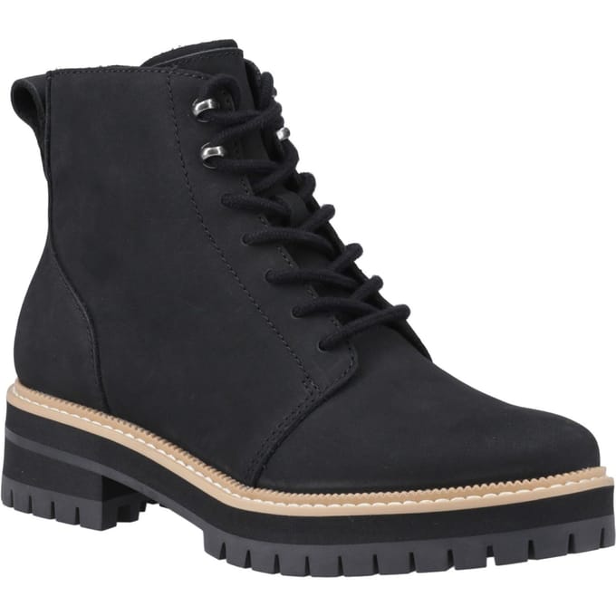 TOMS Wylder Leather Vrouwen Zwart Laarzen
