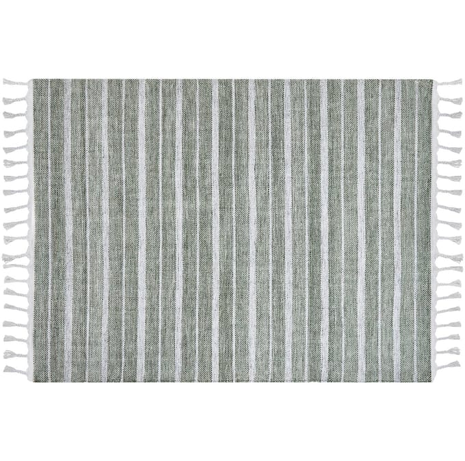 BADEMLI - Vloerkleed - Donkergroen - 160 x 230 cm - Synthetisch