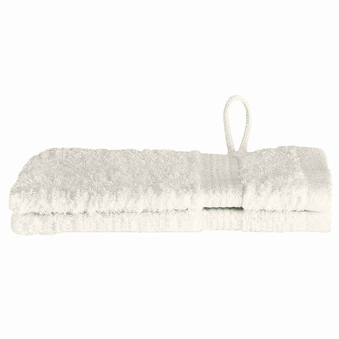 vidaXL - Gastendoek - SOLUND - 2 - st - Crème - 15 - x - 21 - cm - 550 - gsm