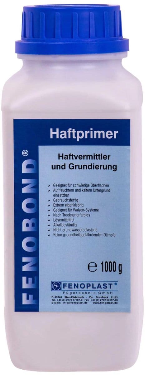 Primer, hechtprimer, kunststof primer, 1000 g PE-fles