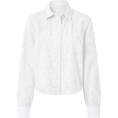 ESMARA Dames blouse (wit, S (36/38))