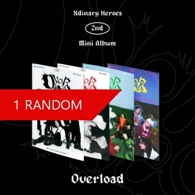 Xdinaire helden : 2e Mini-album - Overload 1 RANDOM red