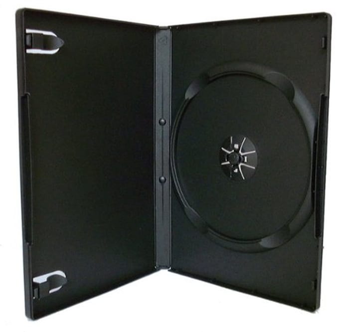 Allecto - Dvd Cases - 100 Zwarte Dvd Cases - Hoogwaardige Bescherming