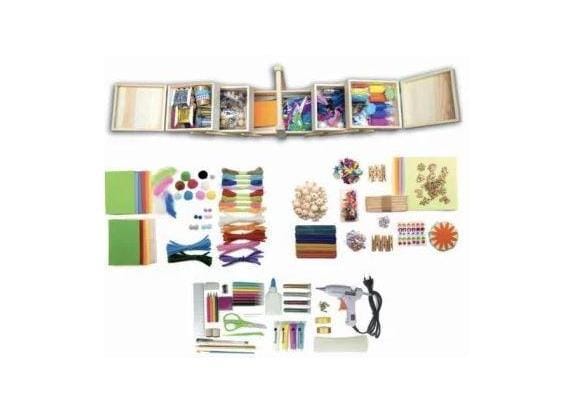 Sycomore knutselbox - creatieve activiteiten set - 1000 stuks - speelgoed.