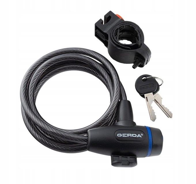 Gerda FLEX 1200/8S Fietsketting 120cm 8mm met Beugel