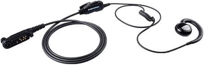 DerComms® Security headset - C ring oortje - voor de Hytera PD6 serie