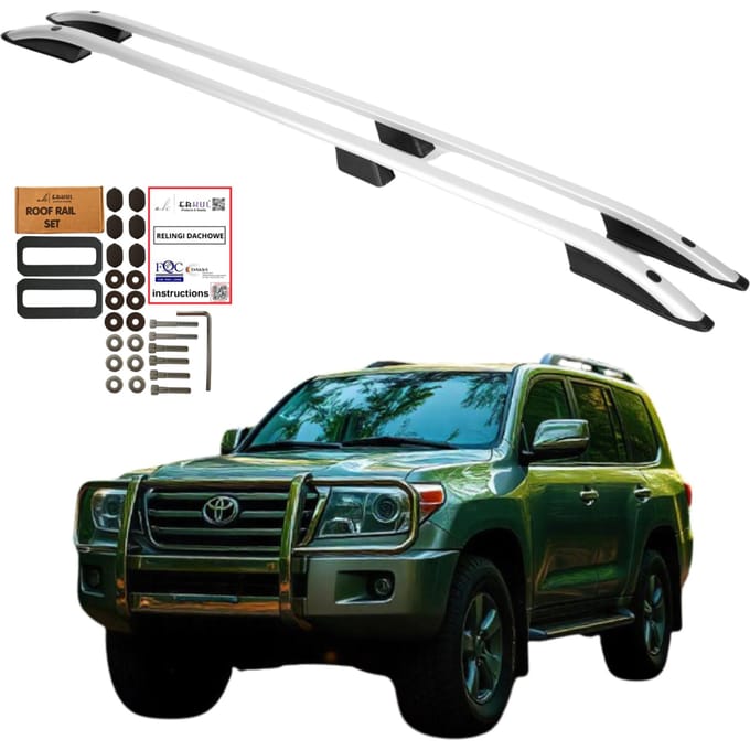 Dakrails TOYOTA LAND CRUISER SUV 2004-2009 Aluminium Massief Duurzaam