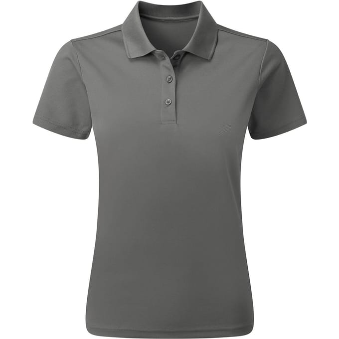 Premier Dames/Dames Duurzaam Poloshirt (Donkergrijs)