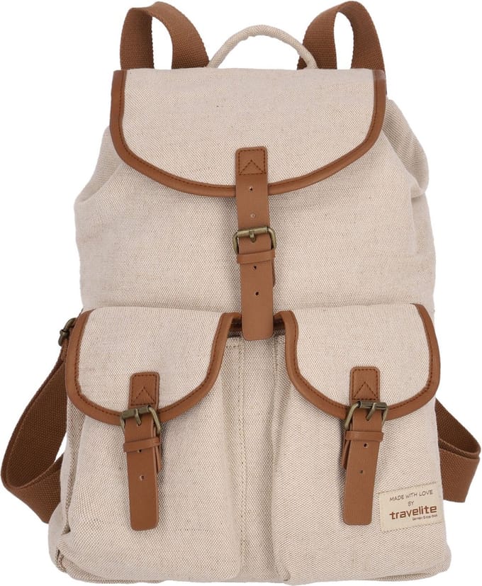 Travelite Hempline Rugzak 38 cm - natur