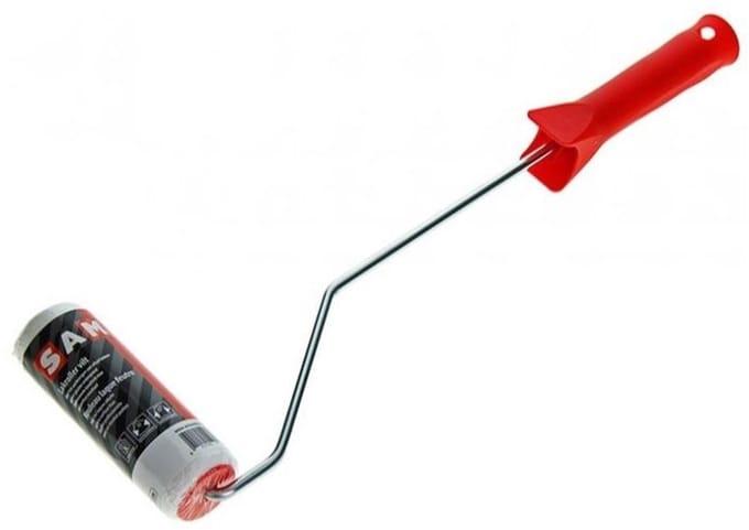 SAM alkyd lakviltroller met beugel - 12 cm.
