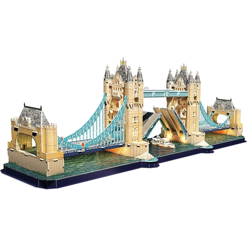 Cubic Fun 3D-puzzel Tower Bridge met LED-verlichting (2011415)