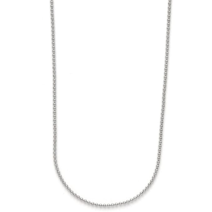 Luxenter Ketting met rhodiumafwerking
