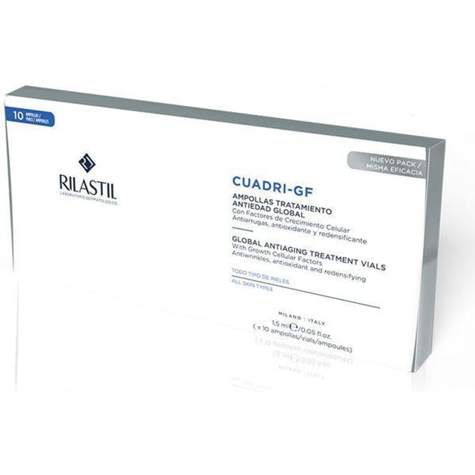 Rilastil MULTIREPAIR CUADRI-GF antioxidant ampullen 10 stuks