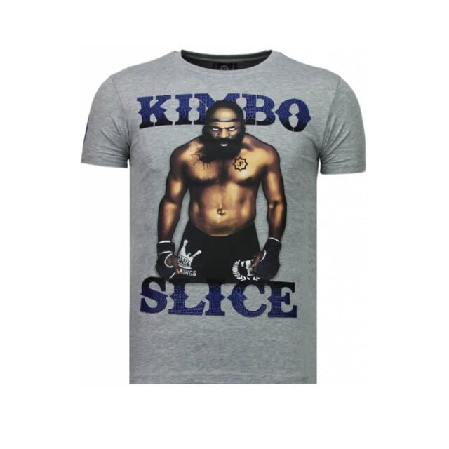 Local Fanatic Kimbo slice rhinestone t-shirt