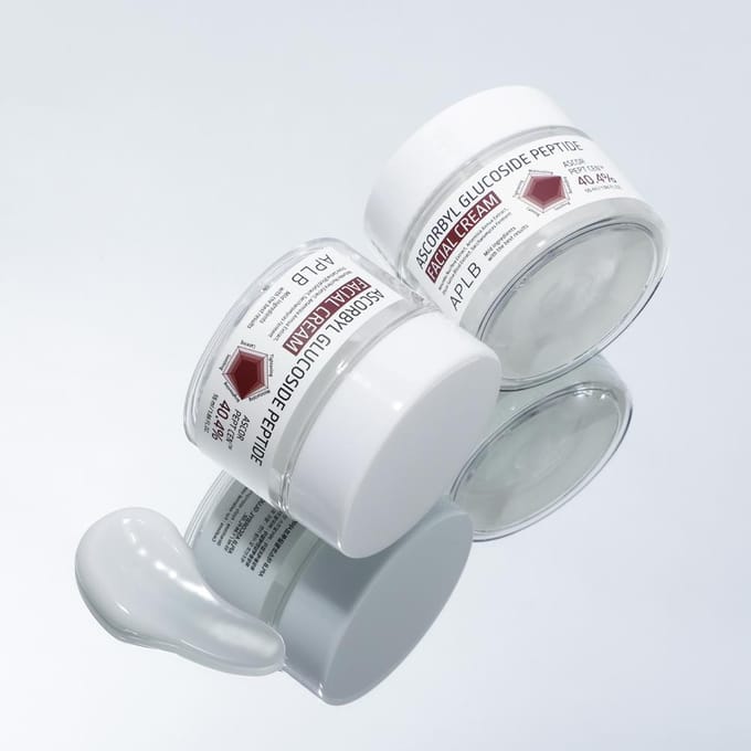 APLB Ascorbyl Glucoside Peptide Gezichtscrème 55ml #55ml 1PCS white