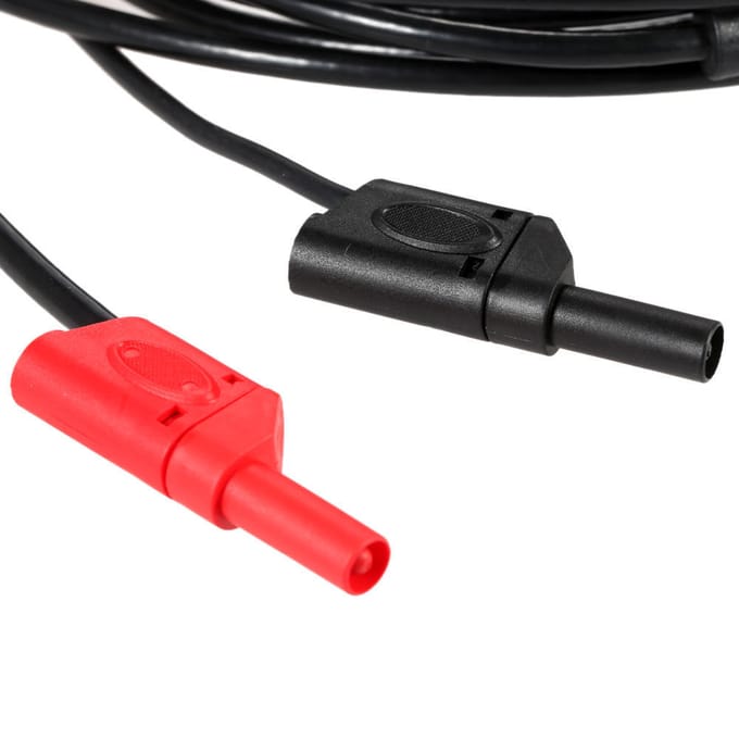 Hantek HT30A Dual Banana Head Multifunctionele Heavy Duty Auto Test Line Leads red