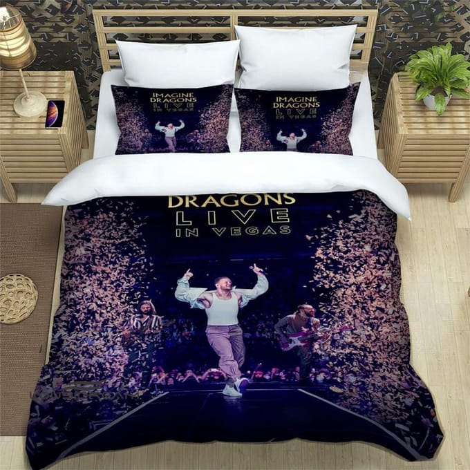 Rock Band Imagine Dragons Beddengoed Collecties Exquisite Beddengoed Set Dekbedovertrek Beddekenset Beddengoed Set Luxe Verjaardagscadeau EU Twin 135x200cm