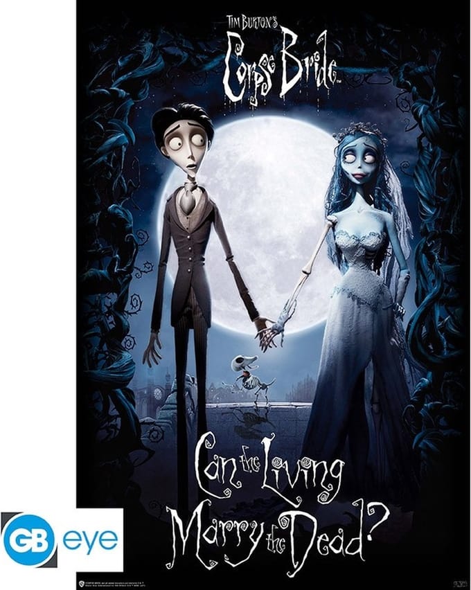Corpse Bride Victor & Emily Poster 91.5 x 61 cm
