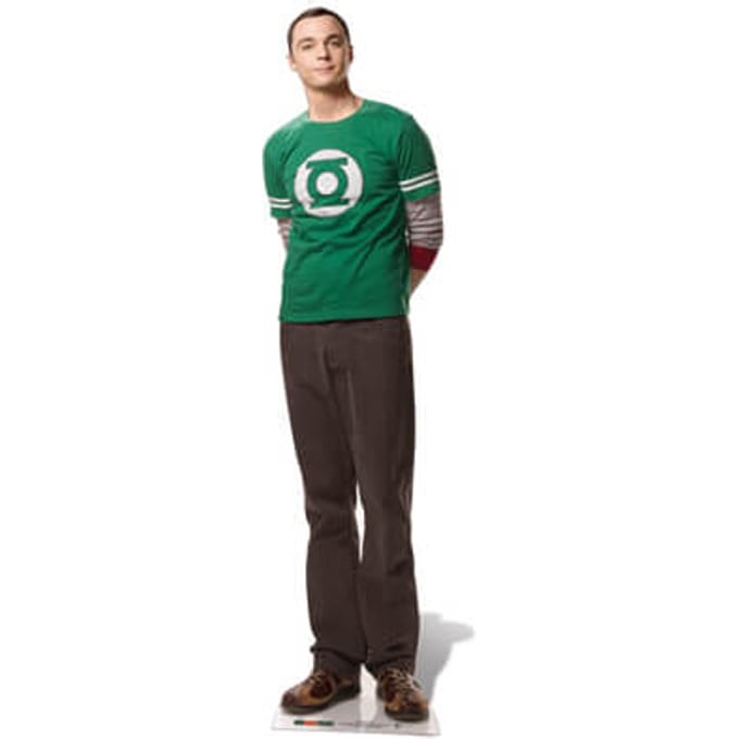 The Big Bang Theorie Dr. Sheldon Cooper levensgrote uitsnede