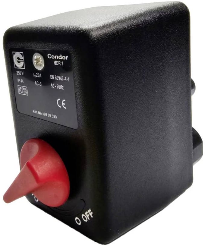 Aerotec Condor 9063047-PS Drukschakelaar 1/4 (6,35 mm) 1 stuk(s)