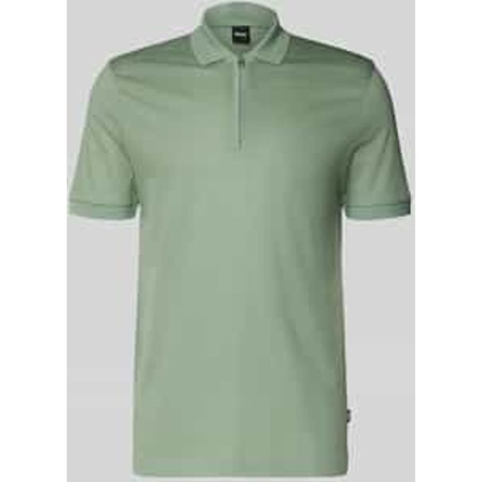 regular fit poloshirt van mix van katoen en lyocell model 'H-PARAS 70'