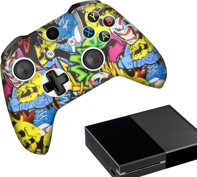 Gadgetpoint - Hoesjes & Skins voor Xbox One - Performance Gaming Case - Soft Grip Covers - Anti-Slip Controller Accessoires - Wild