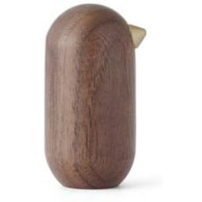 Normann Copenhagen Little Bird Decoratie 5cm Walnoot