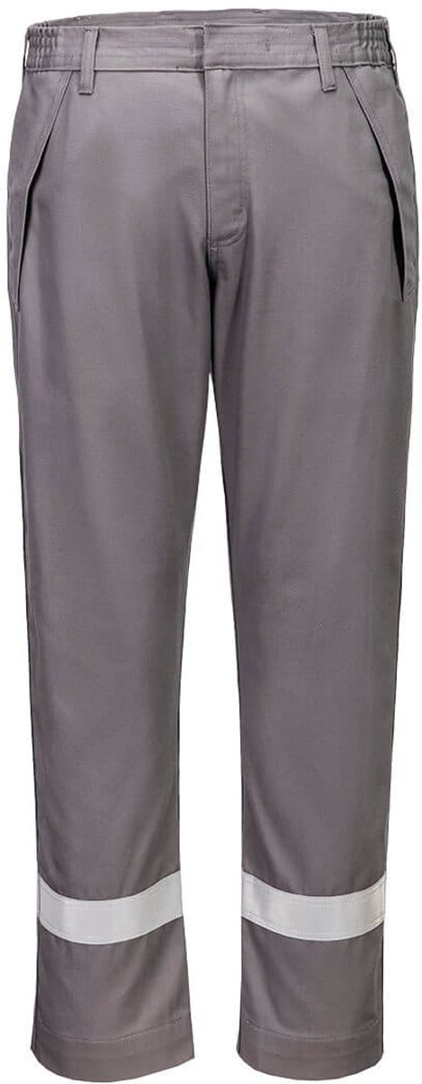 Portwest FR chemisch bestendige broek FR417 - Grijs - 30