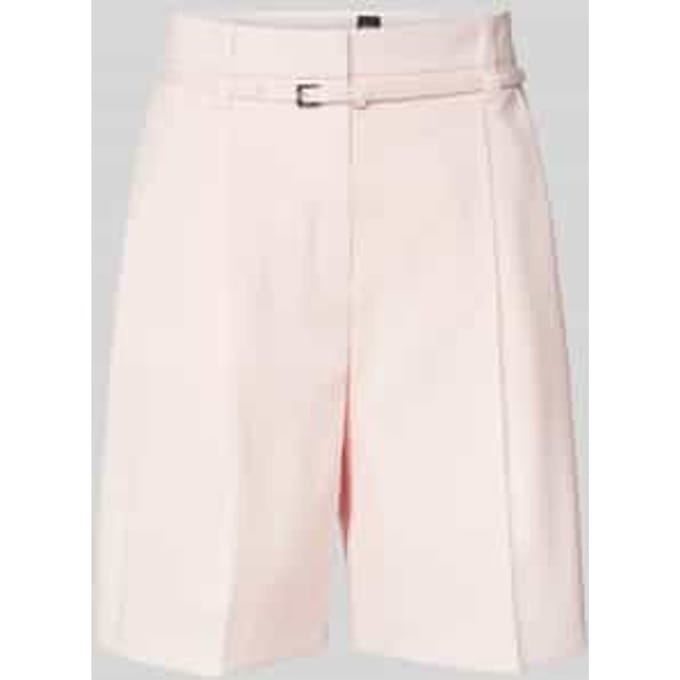 Relaxed fit korte broek met riem, model 'Taleda'