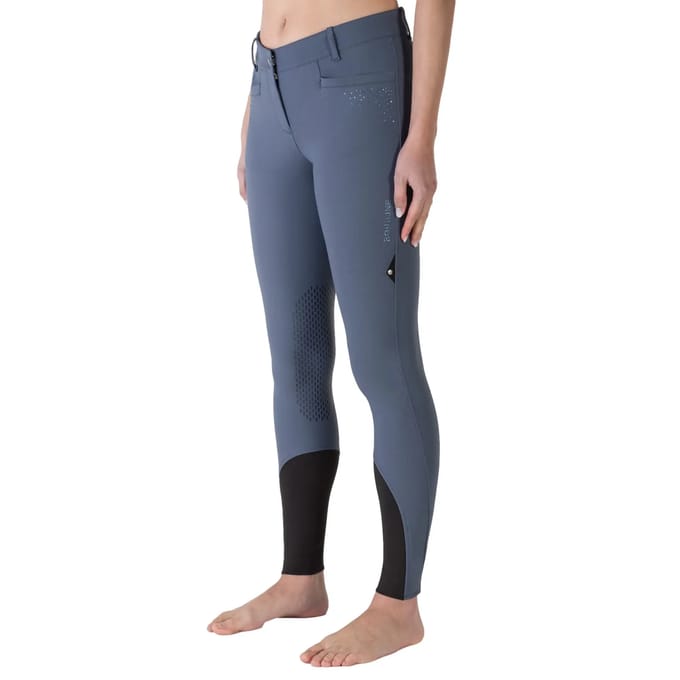 Rijbroek mid grip dames Equiline Eqash Strass