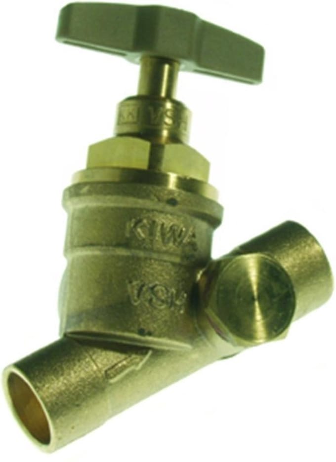 VSH Stopkraan met aftapgelegenheid 12mm capillair