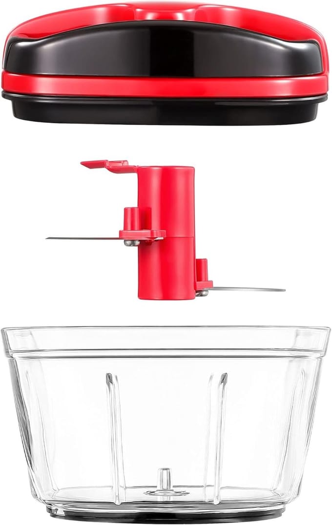 Famanu - Handmatige groentehakker – compacte snijmachine met e greep